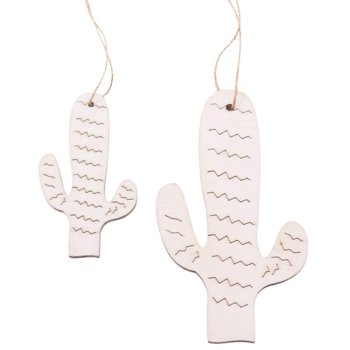 Decorazione cactus H15 in set di 2