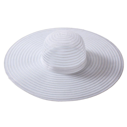 Cappello bianco taglia unica Ø40H14 - Milano 7 Arte e Design