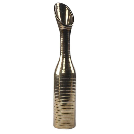 Vaso metallizzato in ceramica 10H47