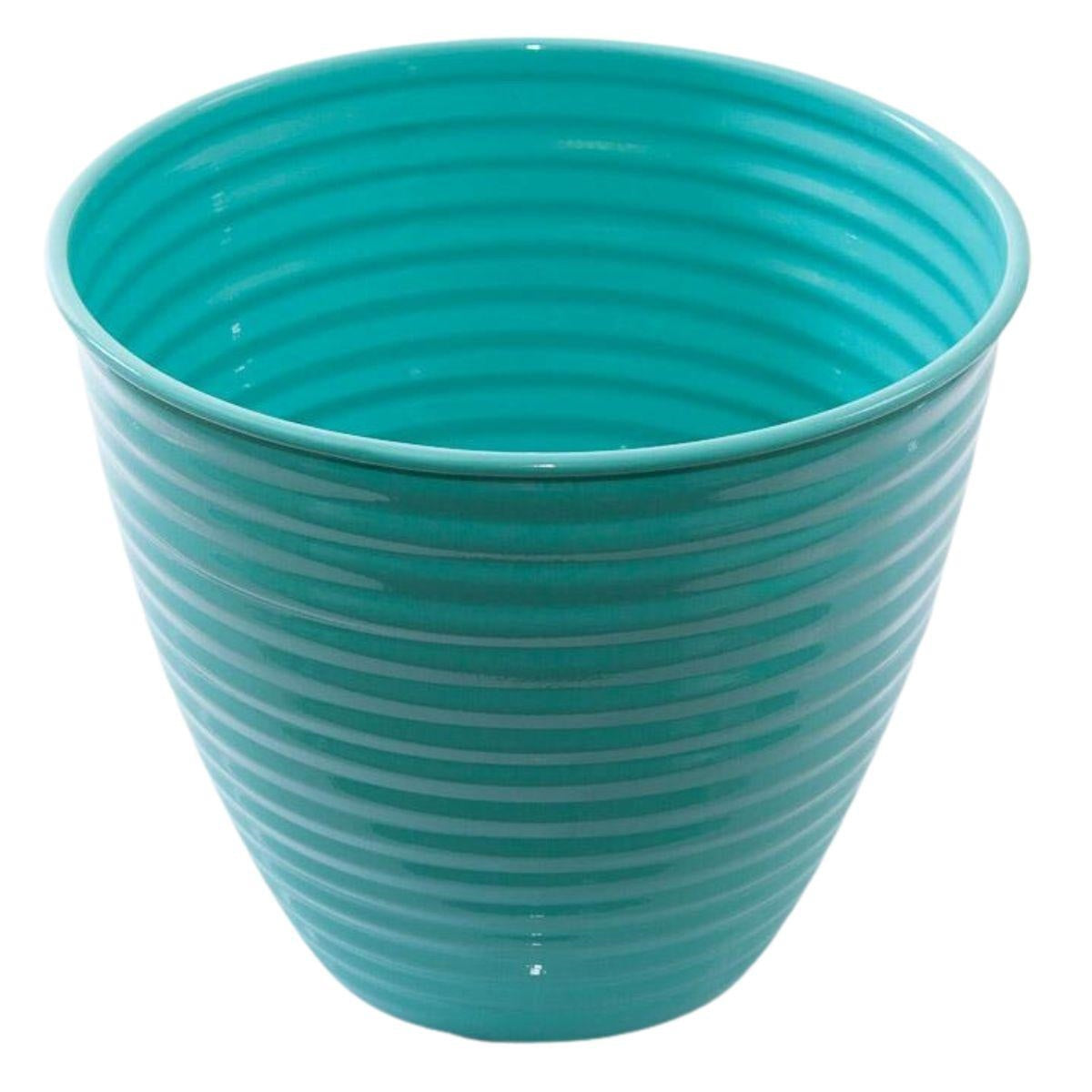 Vaso in latta tiffany Ø26H22 - Milano 7 Arte e Design