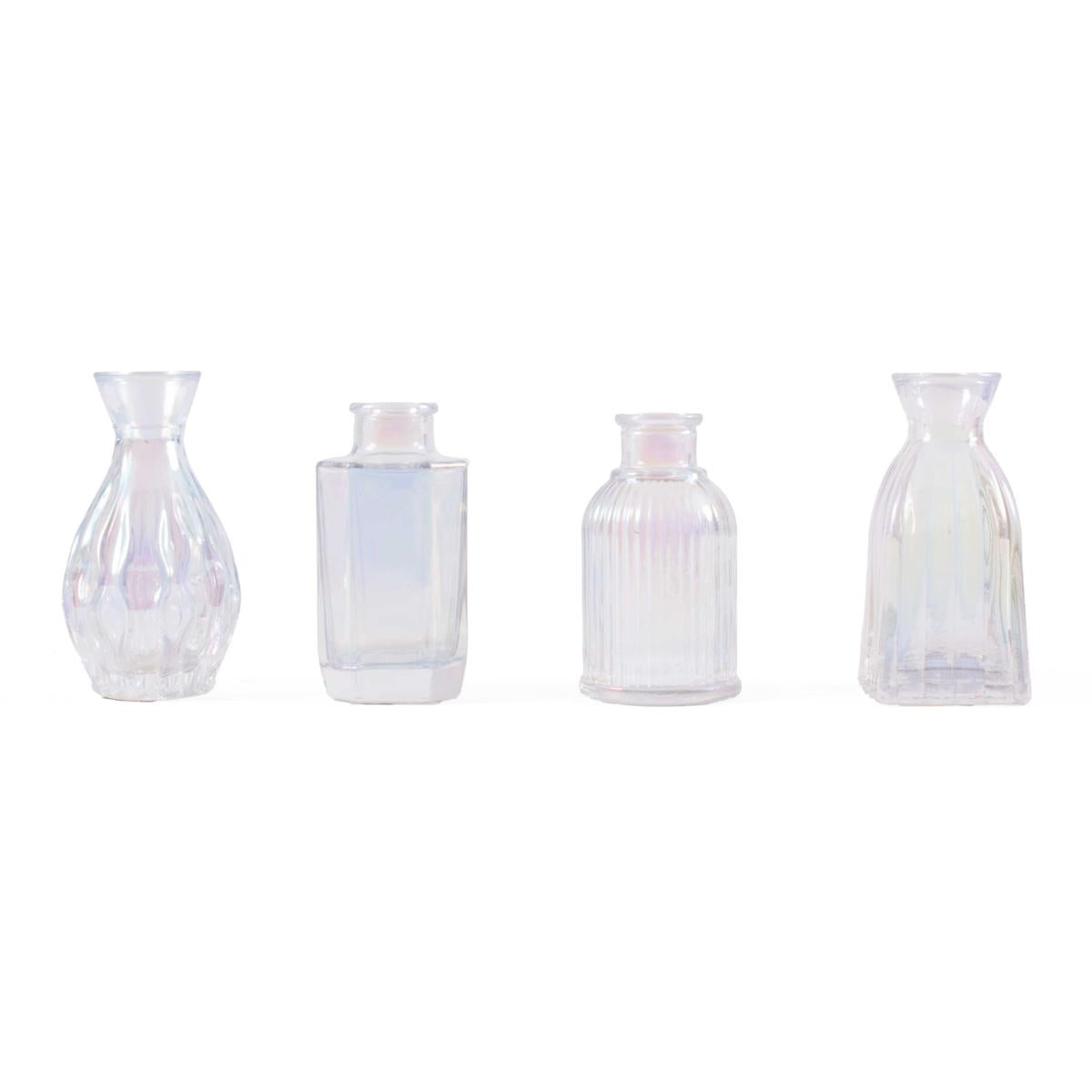 Bottiglia di vetro 6XH11 in set di 4