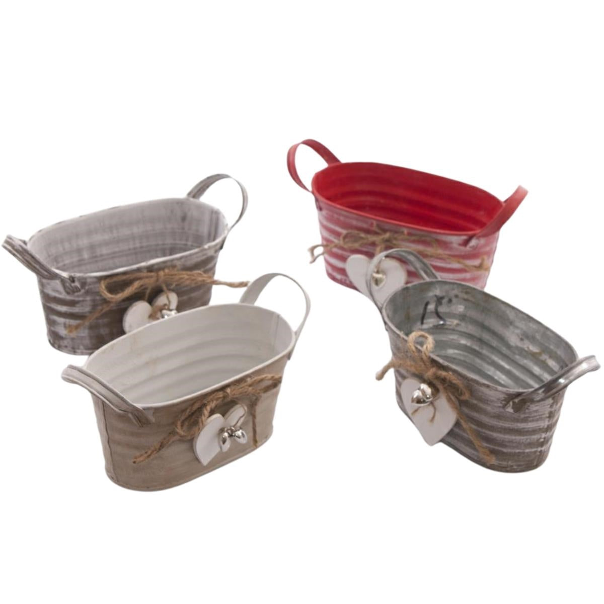 Vaschetta in latta 20X12H4 in confezione