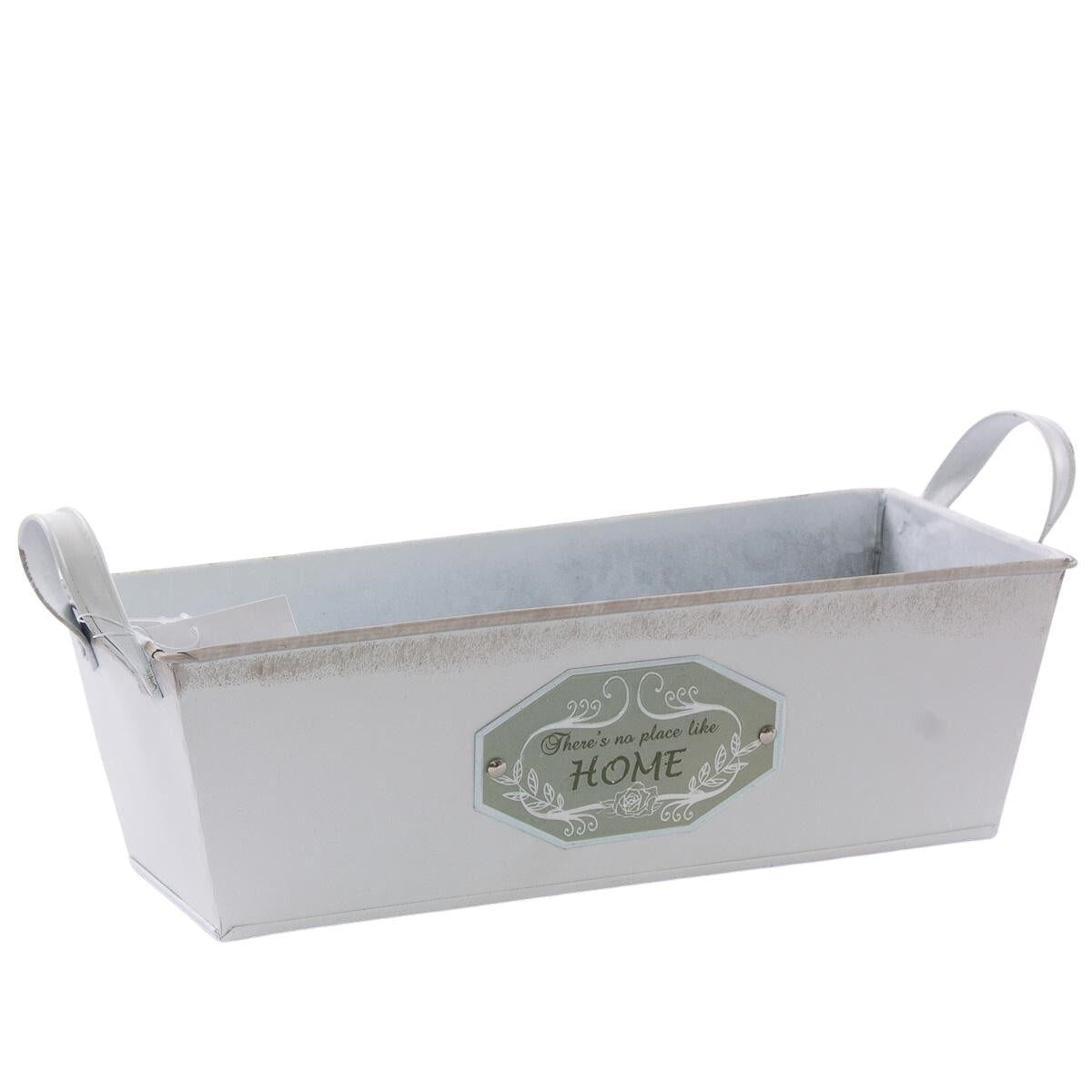 Vaschetta in in latta "Home" 29X12.5H9