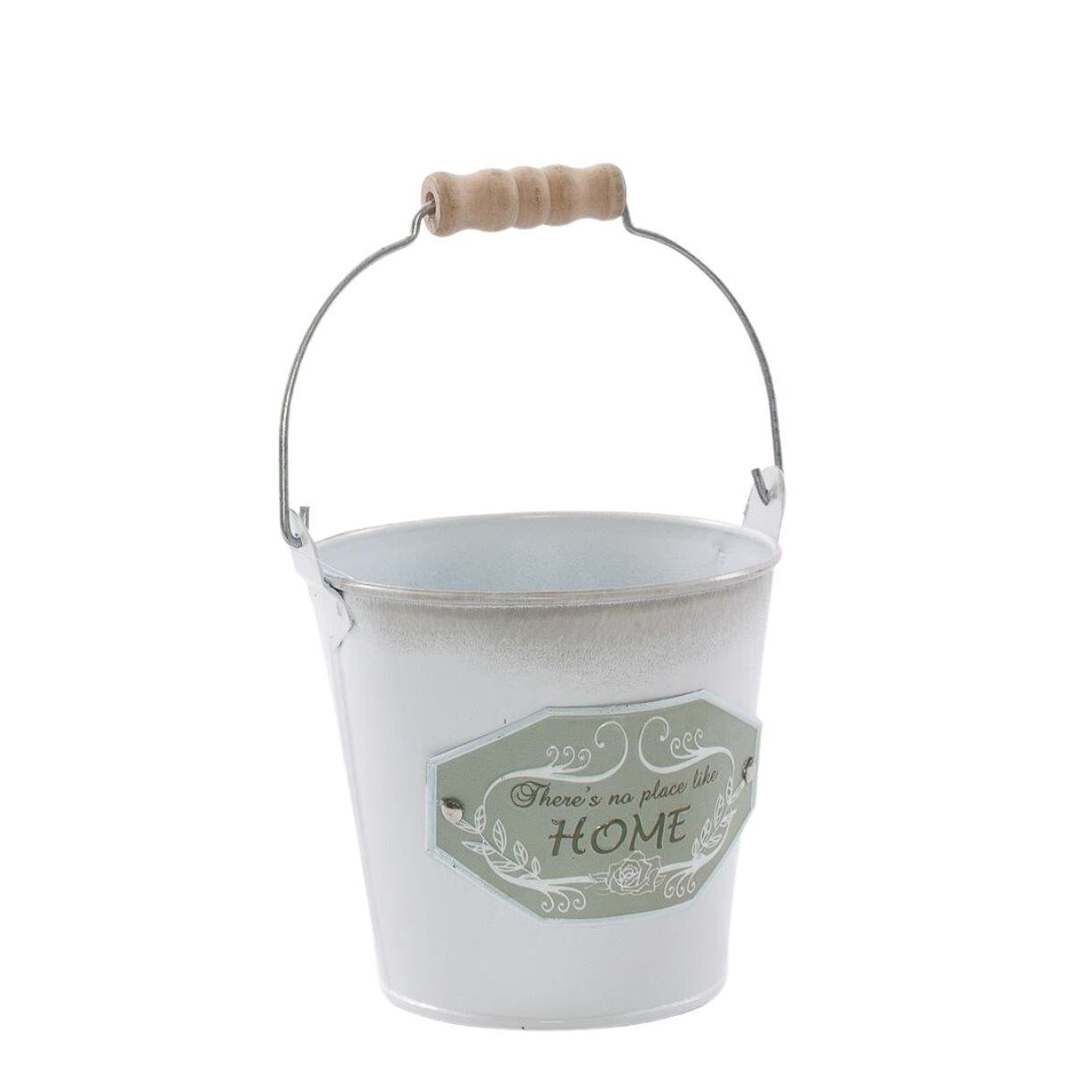 Vaschetta in latta "Home" Ø12H11