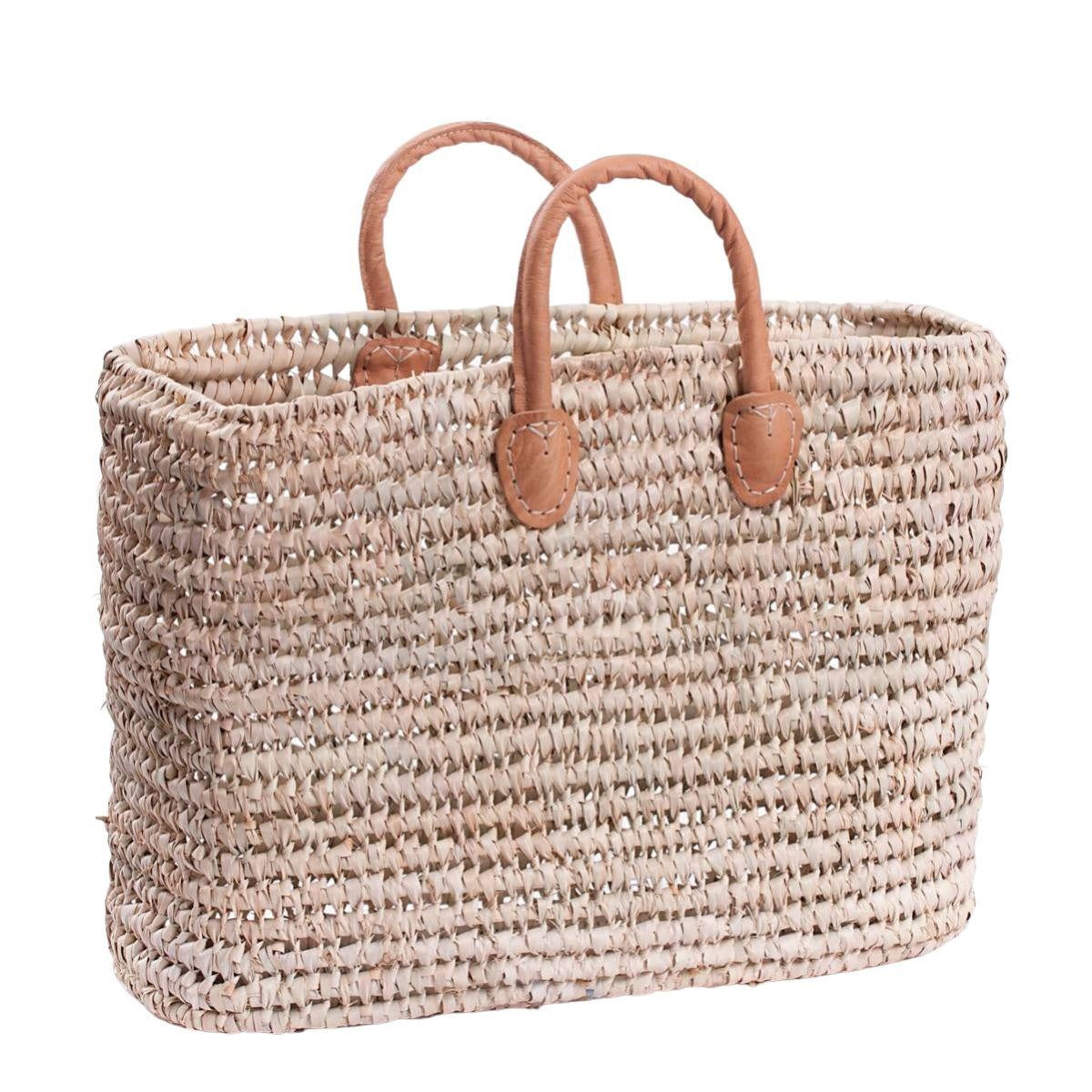 Borsa in palma traforata 48X15H33