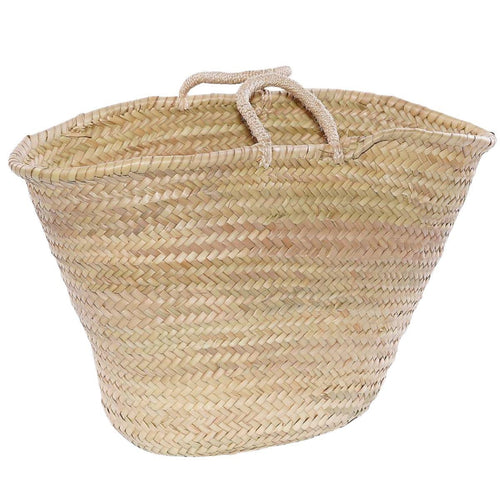 Borsa in palma e manici in sisal 59H29 - Milano 7 Arte e Design