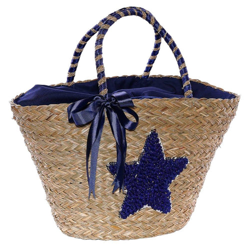 Borsa in palma con stella 56XH30 - Milano 7 Arte e Design