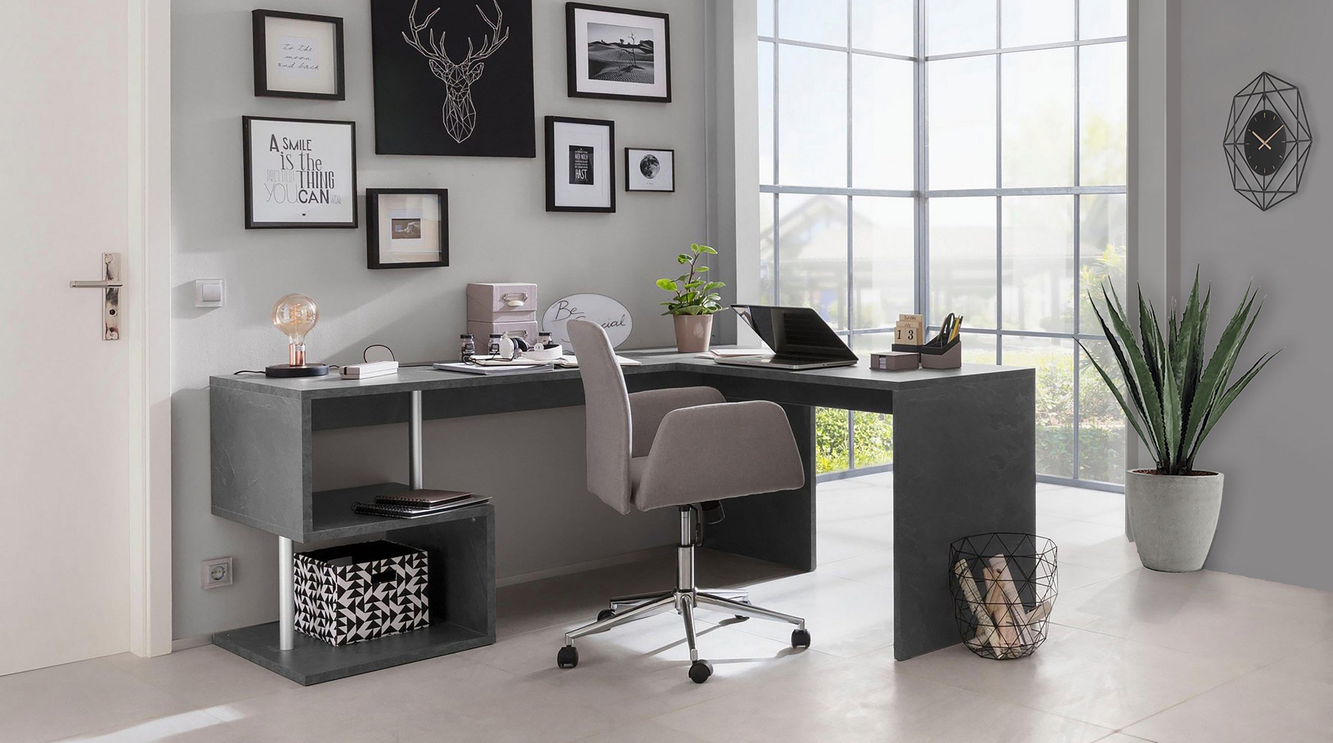 Scrivania angolare ESSE - Milano 7 Arte e Design