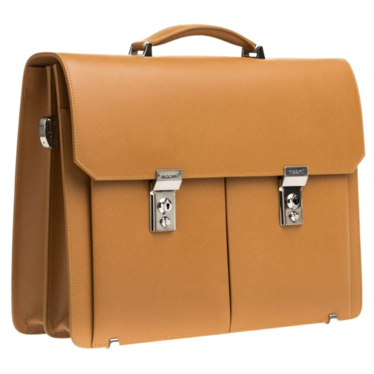 Cartella mostarda "Bond" 42x12xH31