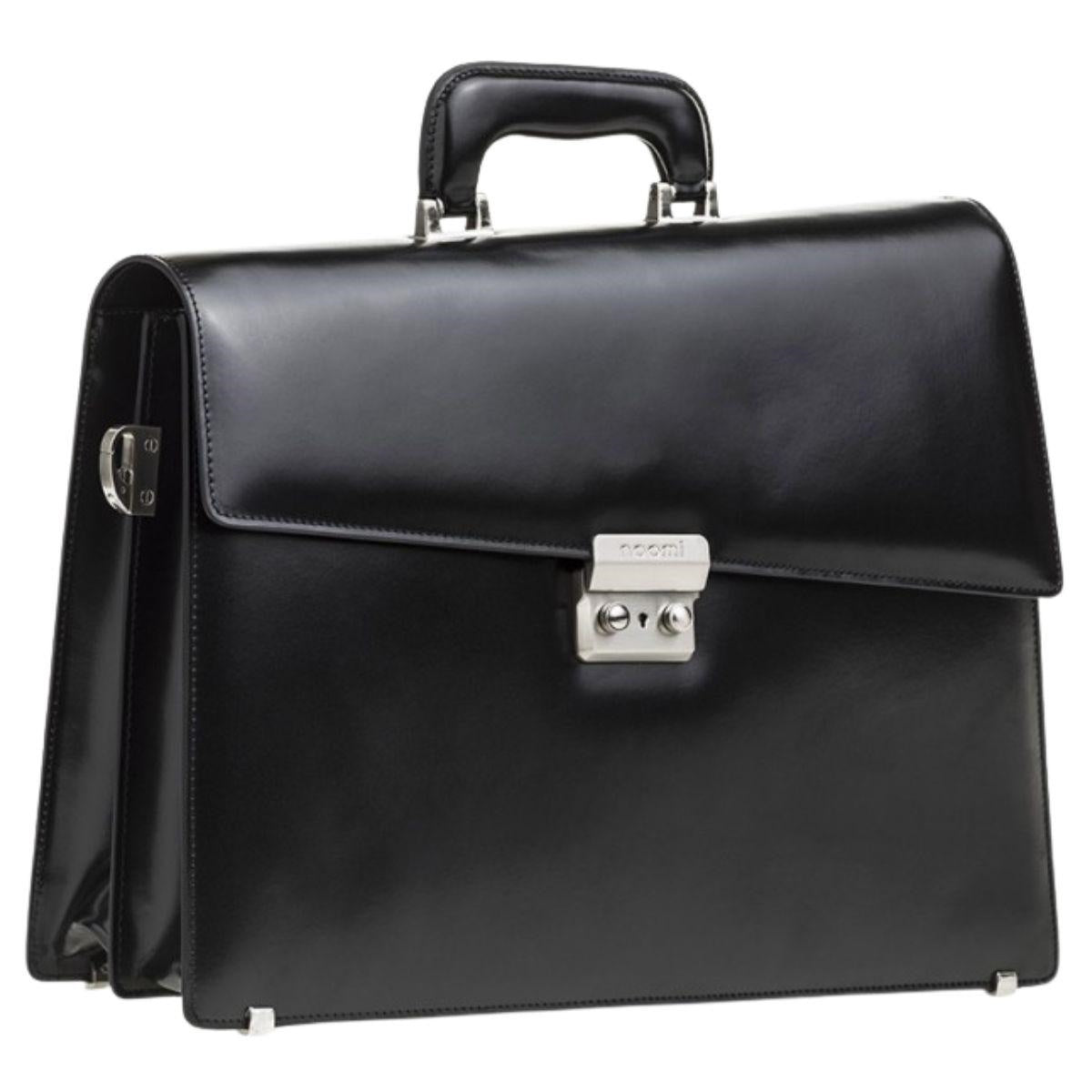 Cartella nera "Leonardo" 44x13H33,5