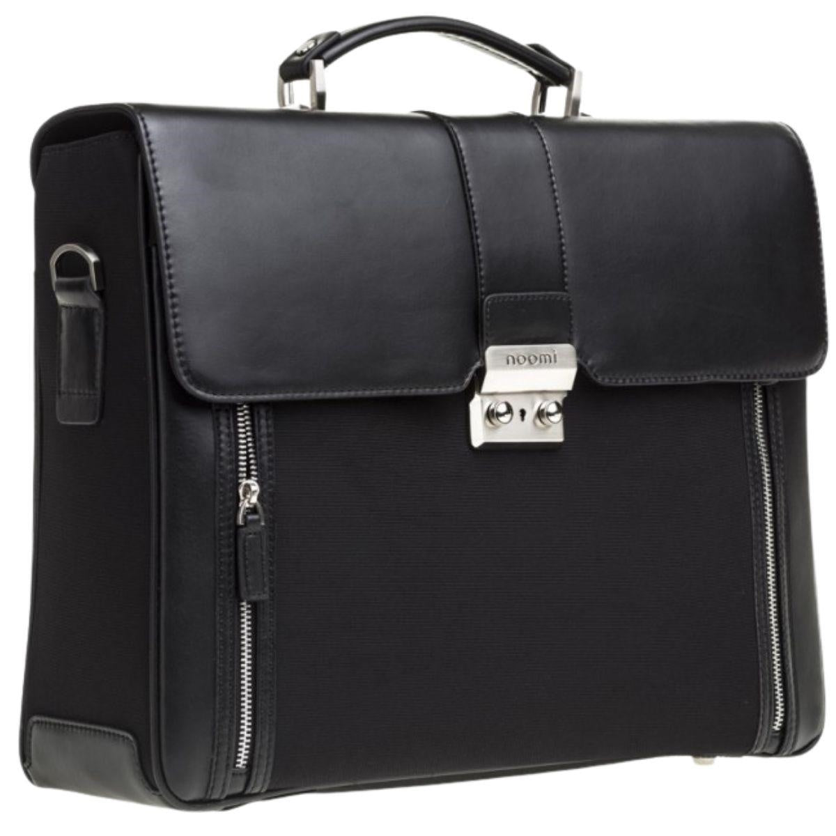 Cartella nera "Cambridge" 42x13H32