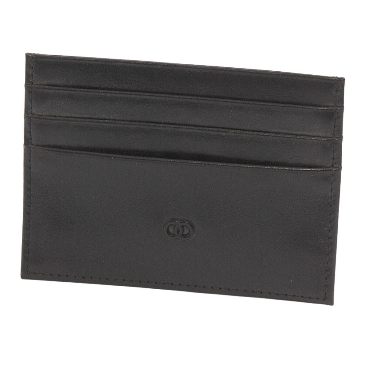 Portacarte nero 10x7,5