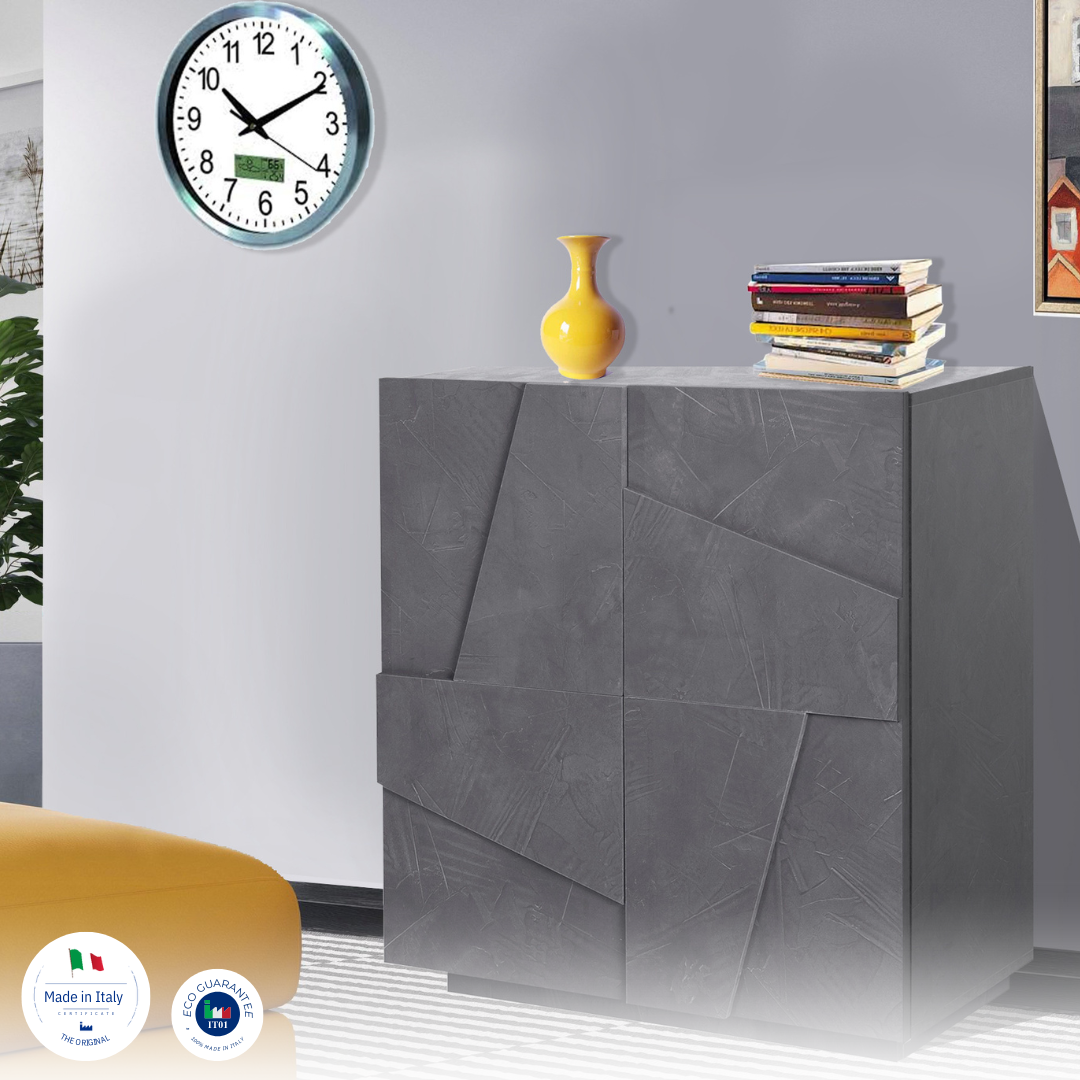 Credenza PING 80 cm 2 ante battenti - Milano 7 Arte e Design
