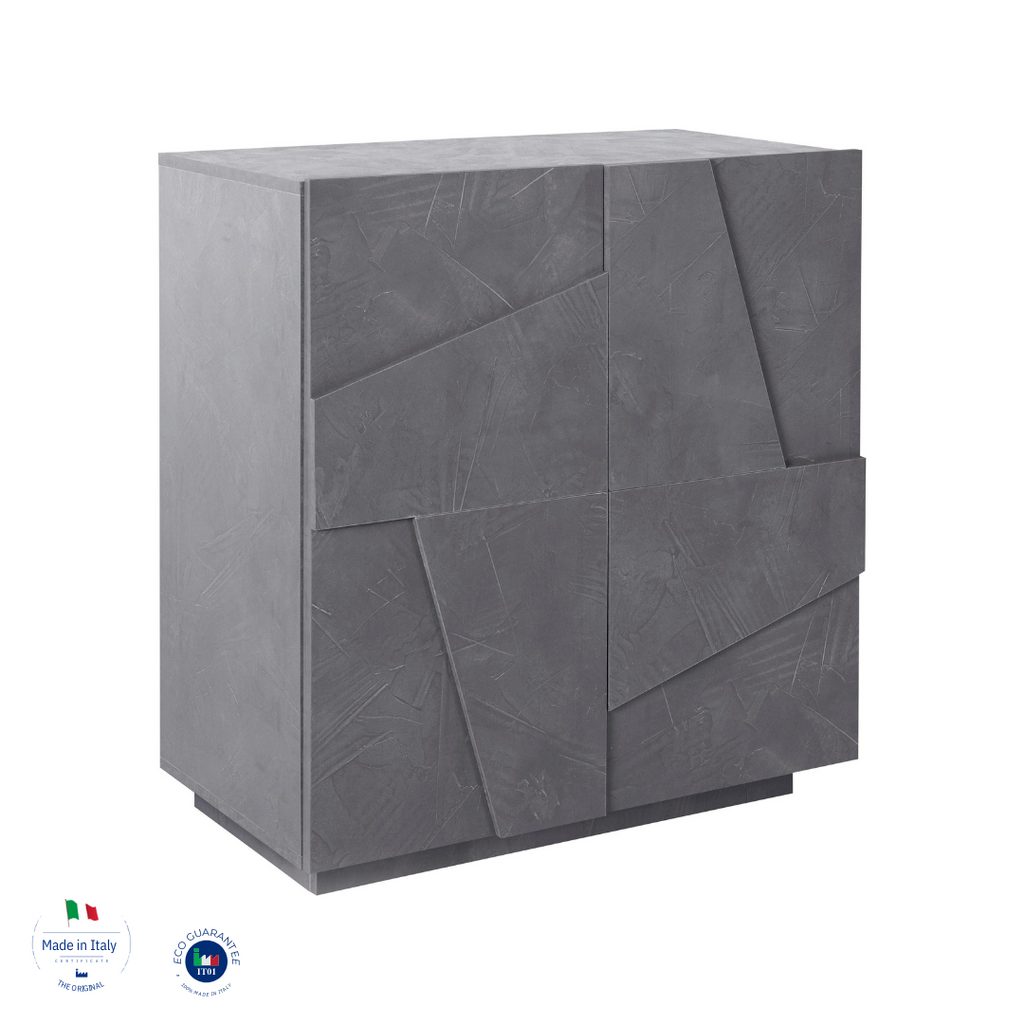 Credenza PING 80 cm 2 ante battenti - Milano 7 Arte e Design