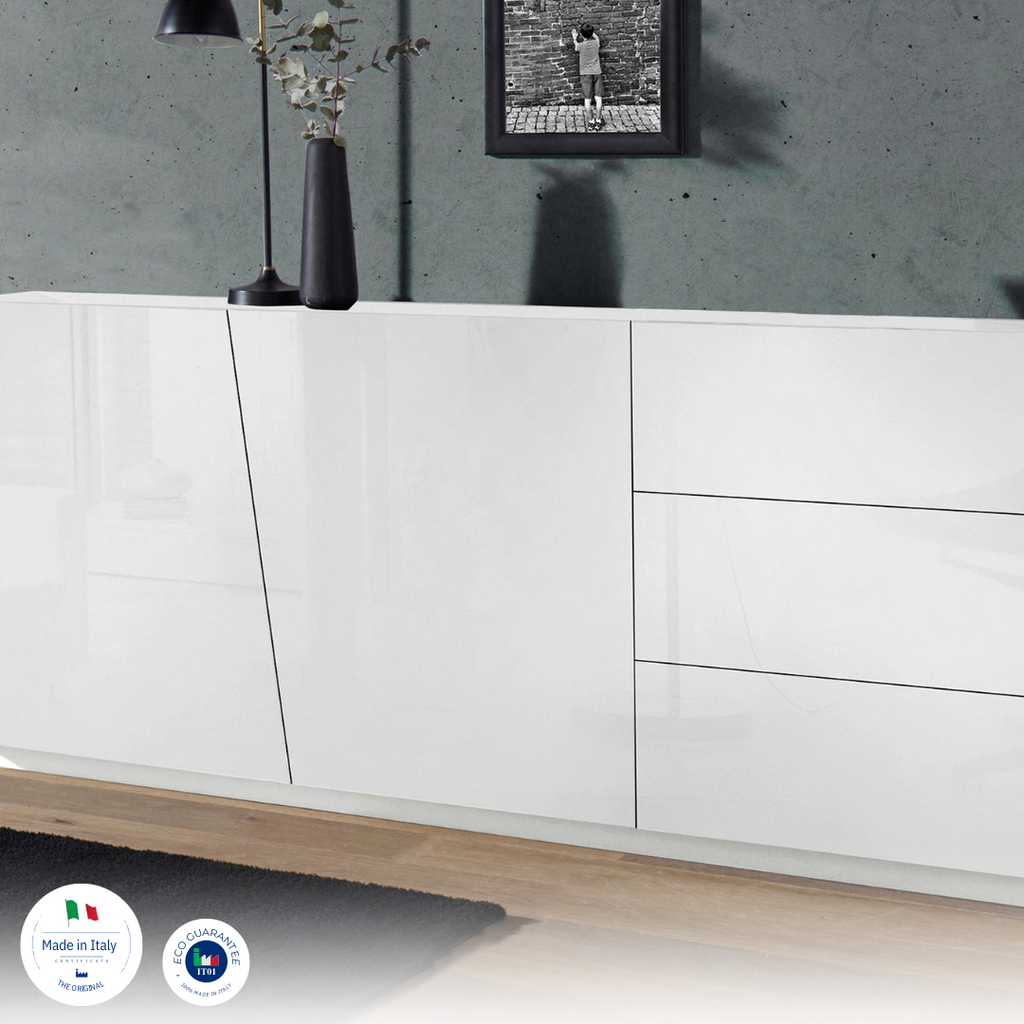 Credenza VEGA 180 cm 2 ante + 3 cassetti