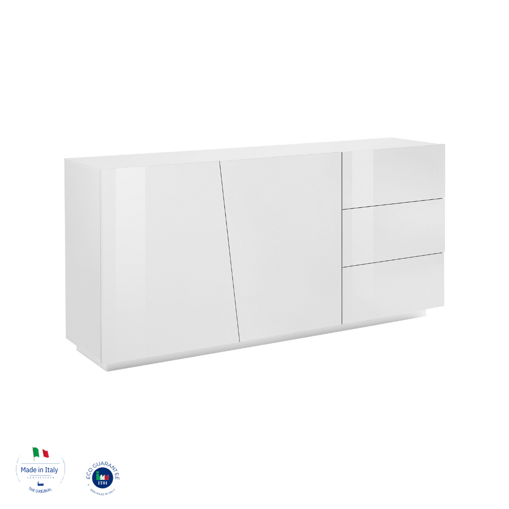 Credenza VEGA 180 cm 2 ante + 3 cassetti