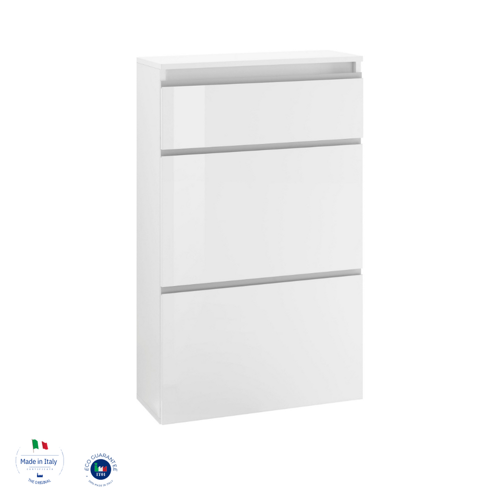 Scarpiera MAGIC 60cm 2 ante e 1 antina a ribalta - Milano 7 Arte e Design