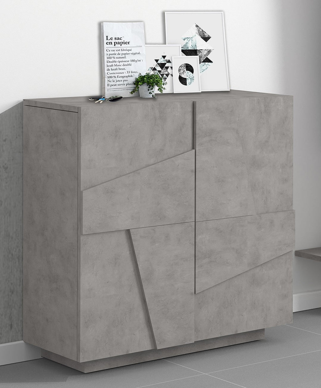 Scarpiera PING 2 ante battenti - Milano 7 Arte e Design