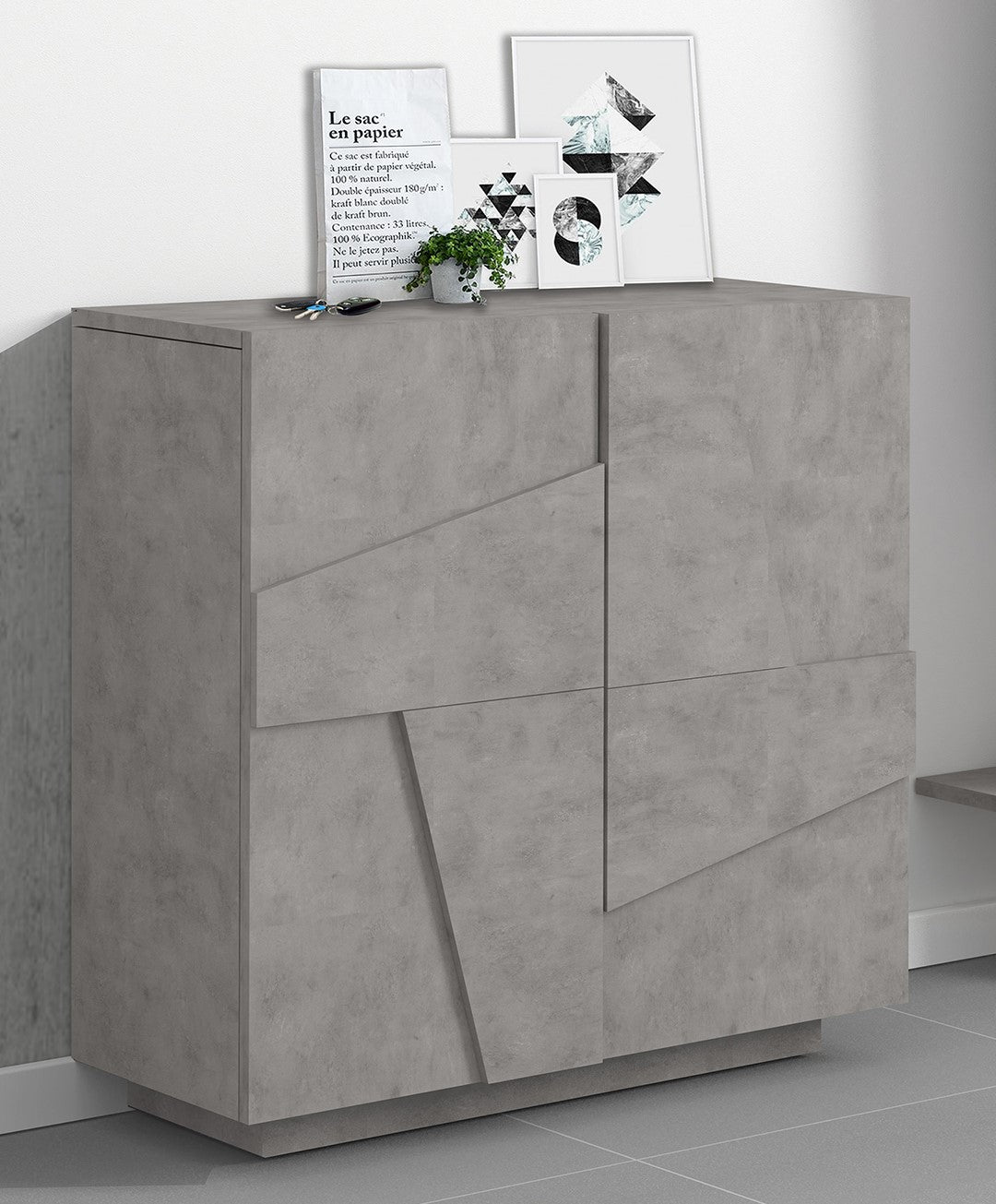 Scarpiera PING 2 ante battenti - Milano 7 Arte e Design