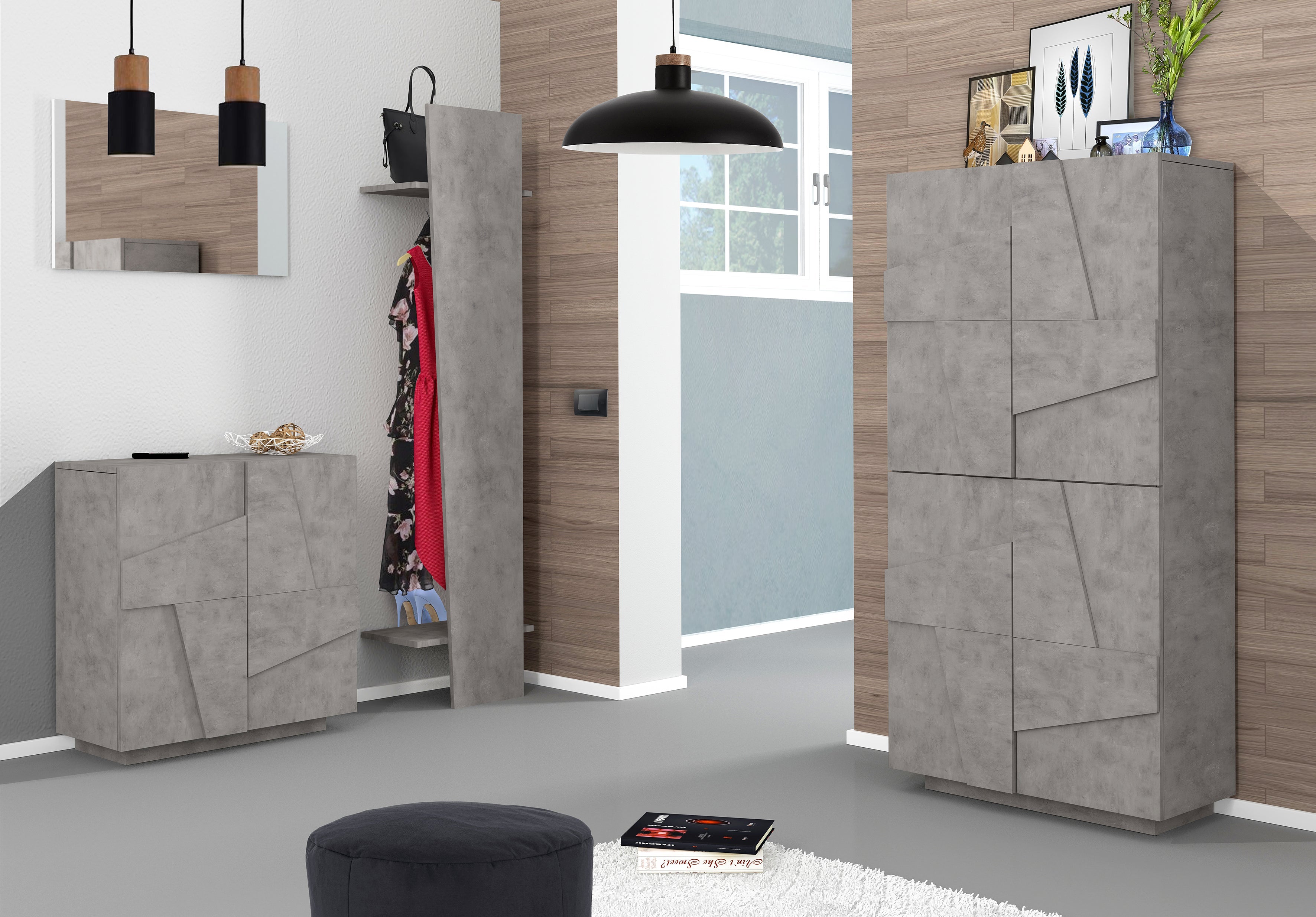 Scarpiera PING 2 ante battenti - Milano 7 Arte e Design