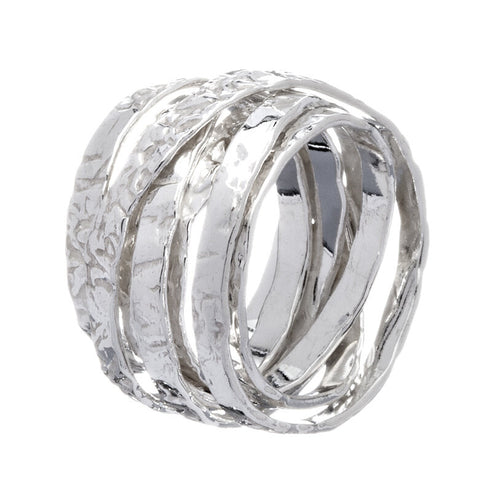 AT318 - ANELLO IN ARGENTO 925‰ NATURALE - Milano 7 Arte e Design