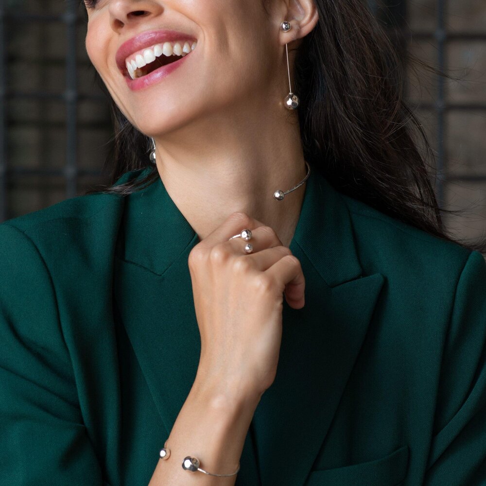 AT1231 - ANELLO IN ARGENTO 925‰ NATURALE - Milano 7 Arte e Design