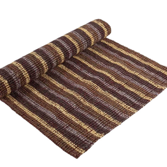 Tappeto marrone in juta 90x150