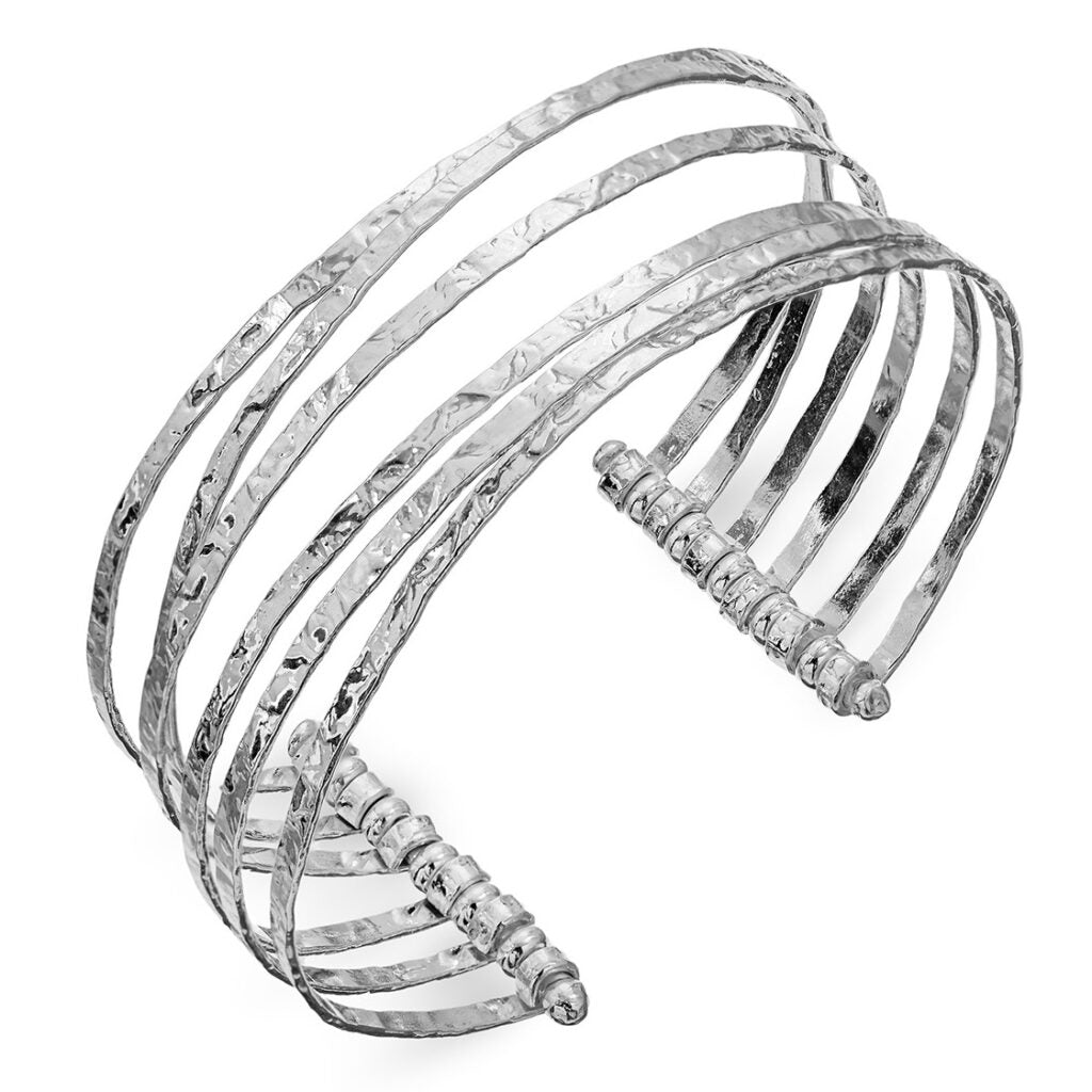 Bracciale in argento naturale - Milano 7 Arte e Design