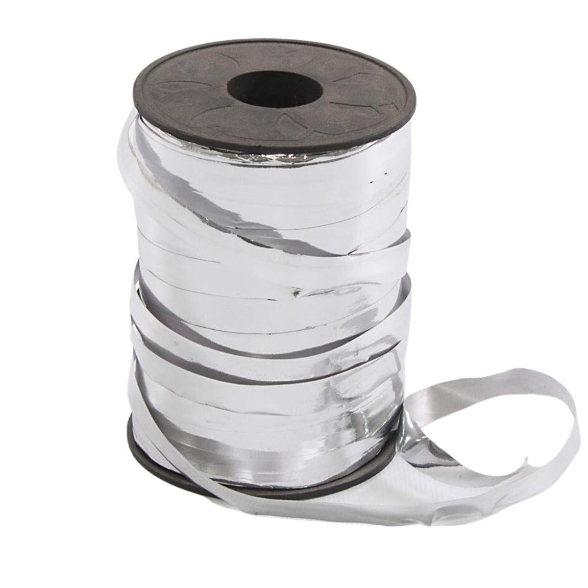 ROCCHETTO IN PVC ARGENTO LUCIDO 250 MT - Milano 7 Arte e Design