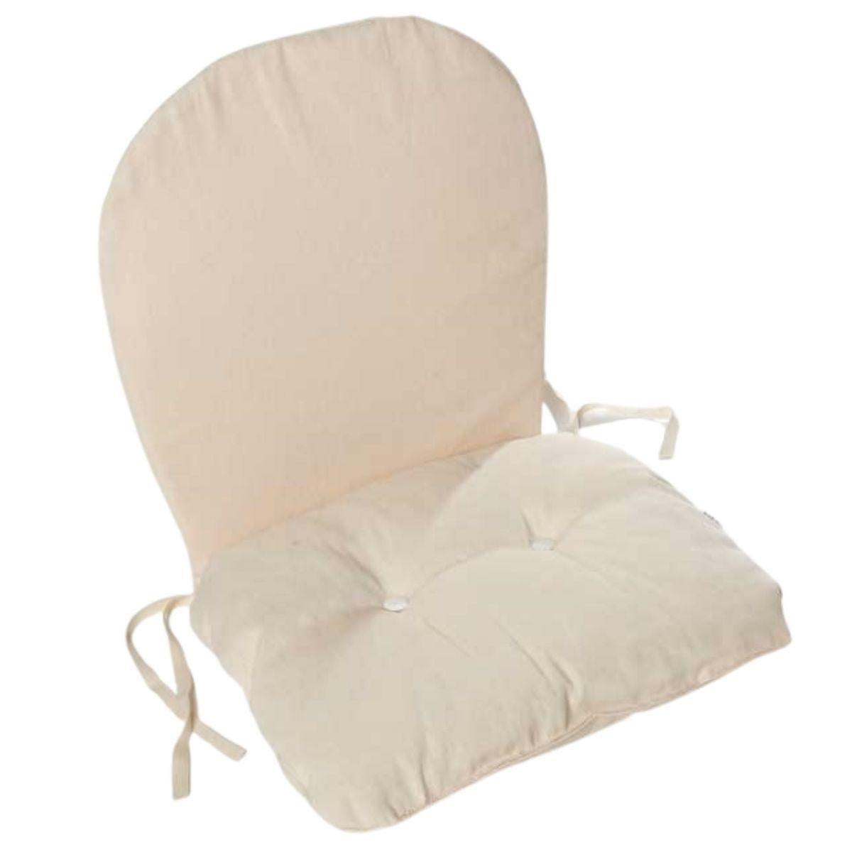 Cuscino in cotone ecrù 48H95