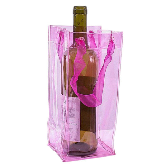 Shopper in pvc fucsia 11H11 in confezione da 6