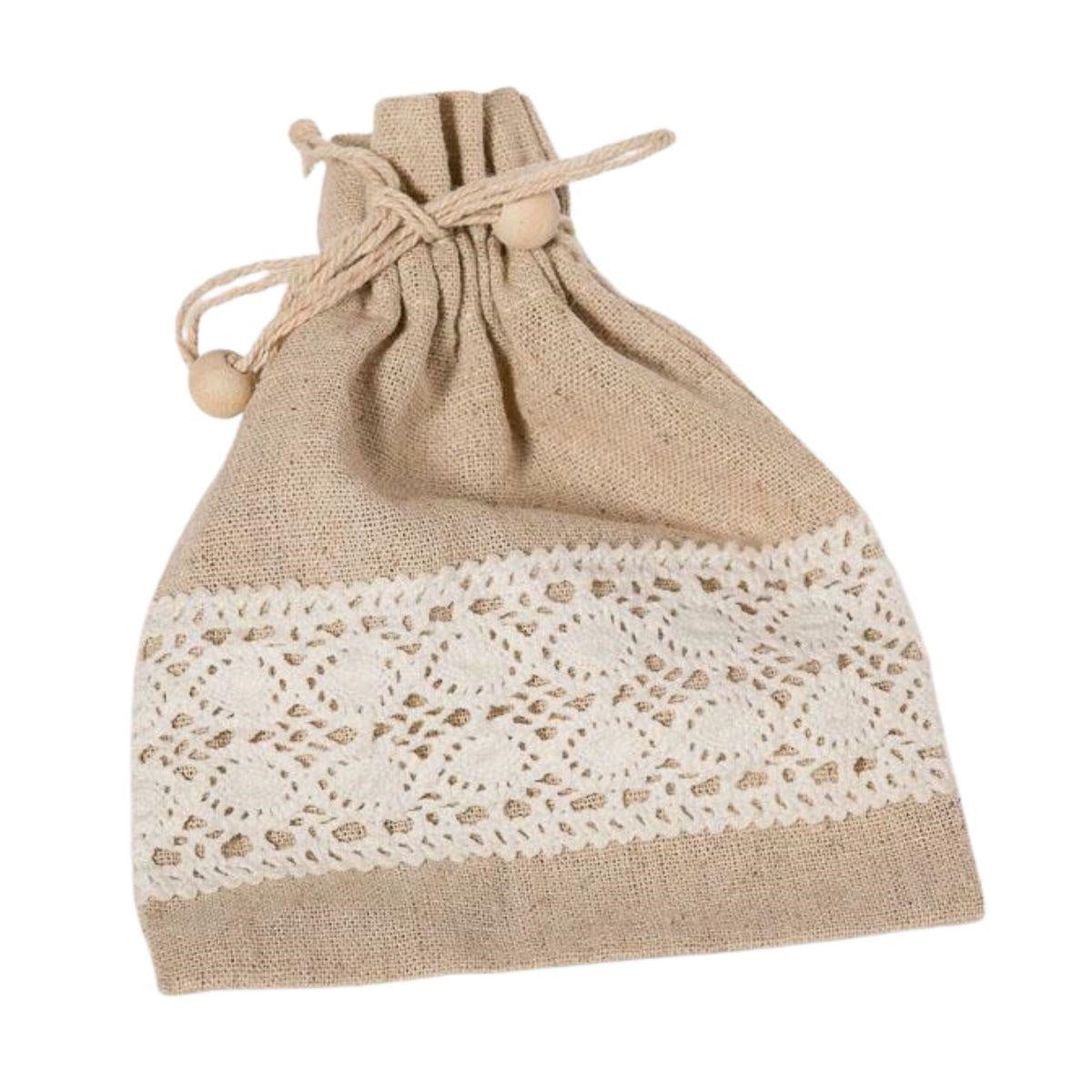 Sacchetto in cotone in confezione da 6 12H16