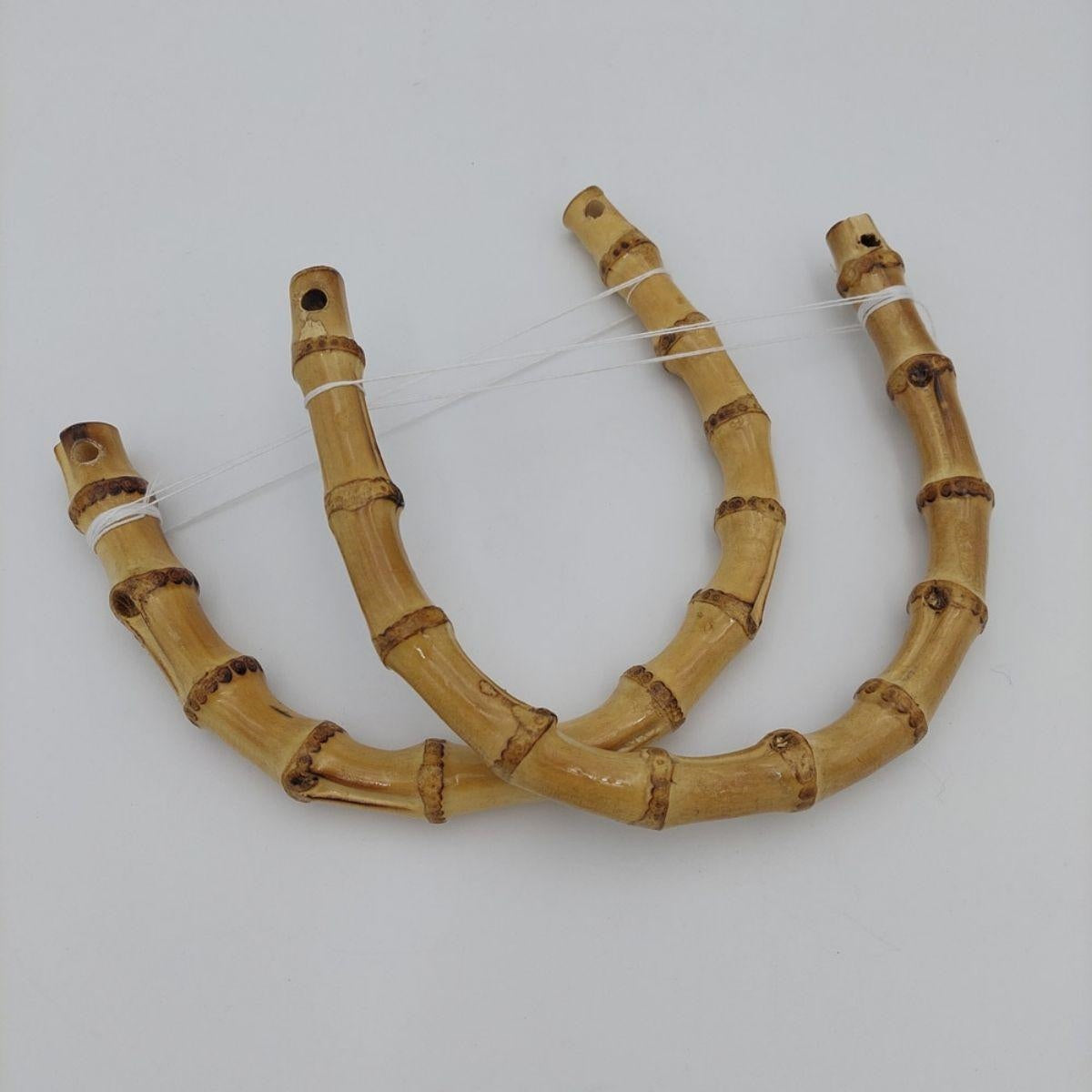 Manici in bambù a mezzaluna 16H14