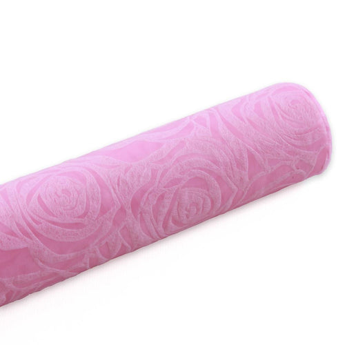 Bobina rosa in tessuto non tessuto stampa rose 54CMX4,5MT - Milano 7 Arte e Design
