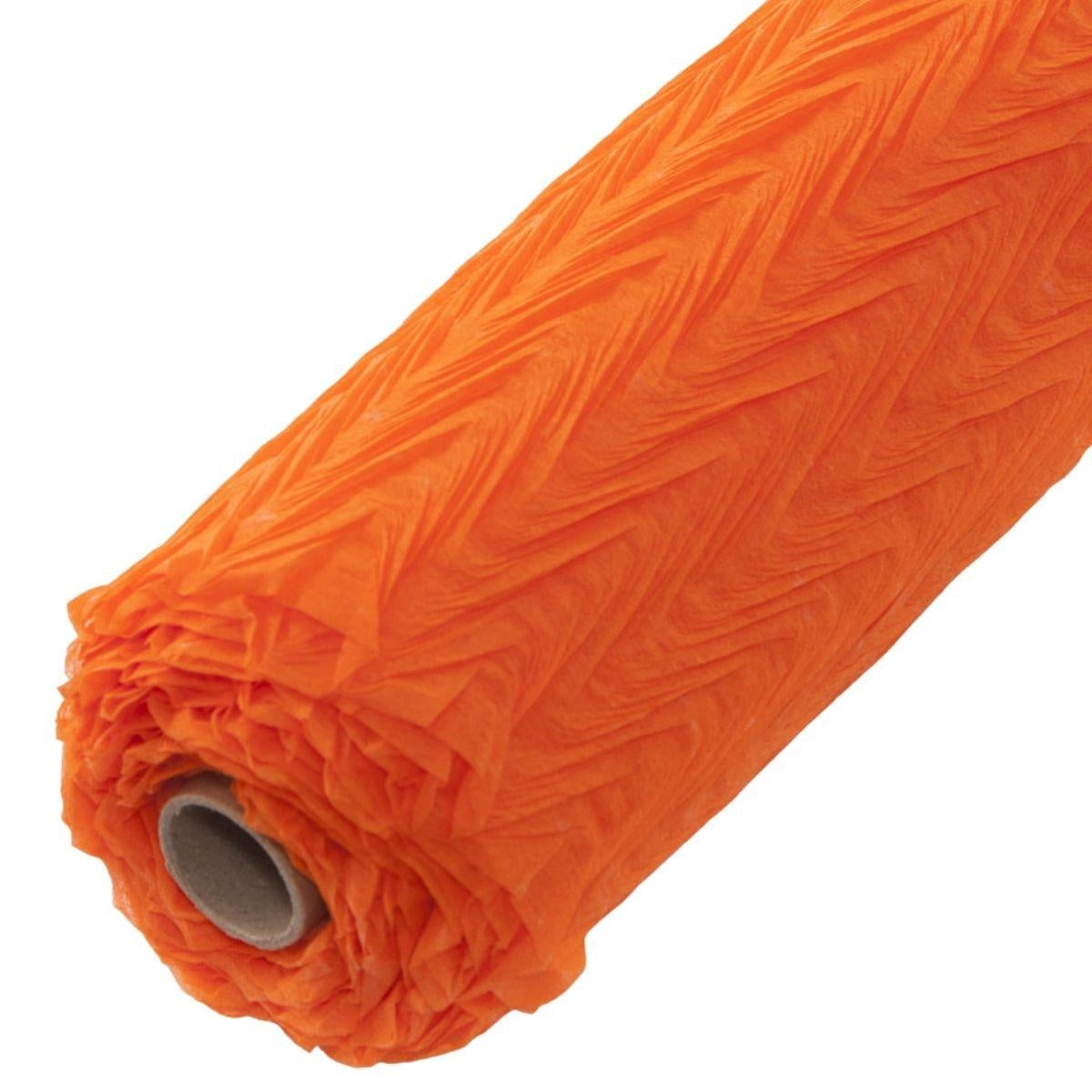 Bobina arancione in tessuto non tessuto a onde 50x4,5 mt - Milano 7 Arte e Design