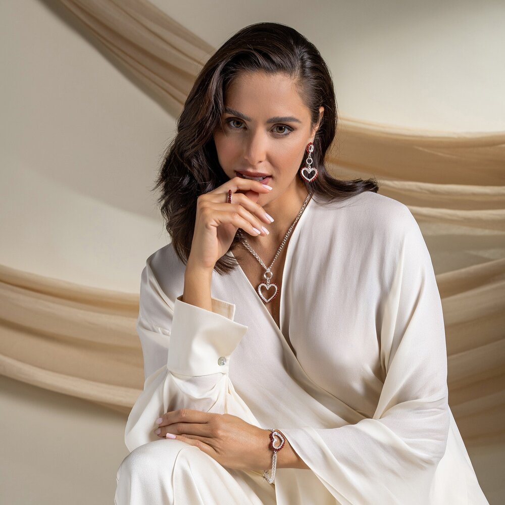 MPCN6462 - COLLANA IN ARGENTO 925‰  NATURALE E PIETRE - Milano 7 Arte e Design