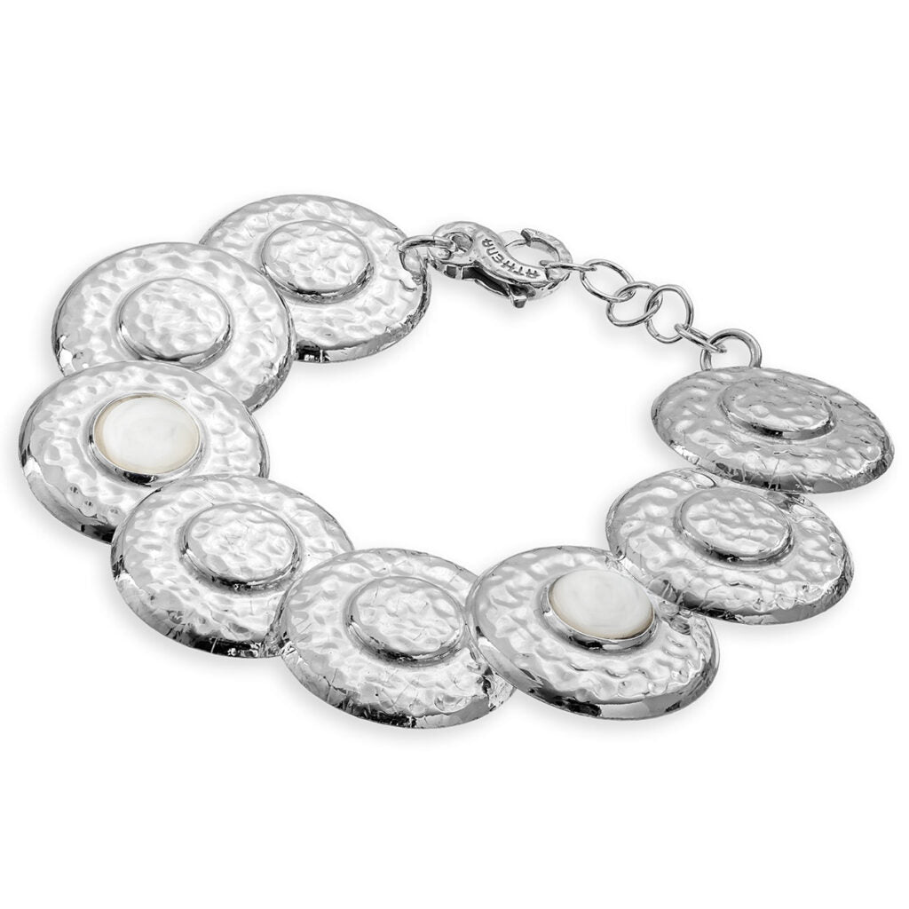 MPBR3246 - BRACCIALE IN ARGENTO 925‰ NATURALE E PIETRE - Milano 7 Arte e Design