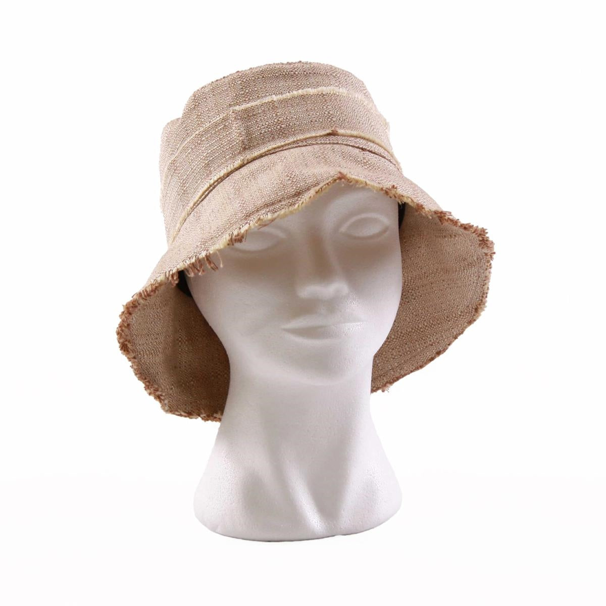 CAPPELLO linone naturale40% LINO 40% COTONE 20% NYLON
