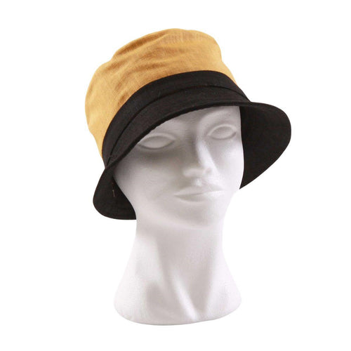 CAPPELLO pescatore lino 100% LINO - Milano 7 Arte e Design