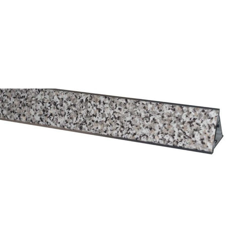 Alzatina triangolare in pvc rivestita in carta colore granito baveno
