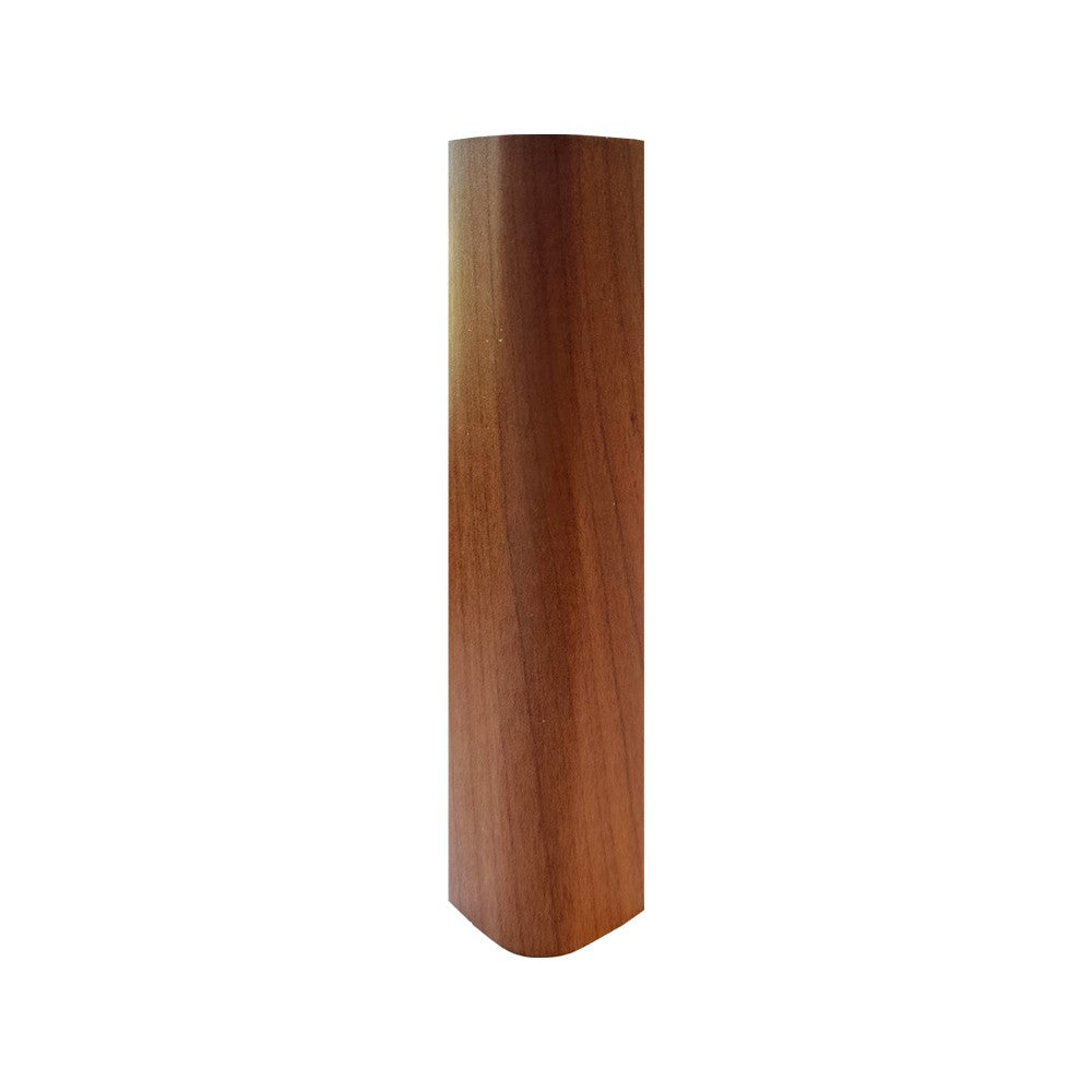 Angolare per zoccolo 90° R12 in ciliegio H 12 cm.
