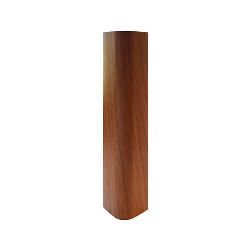 Angolare per zoccolo 90° R12 in ciliegio H 15 cm.