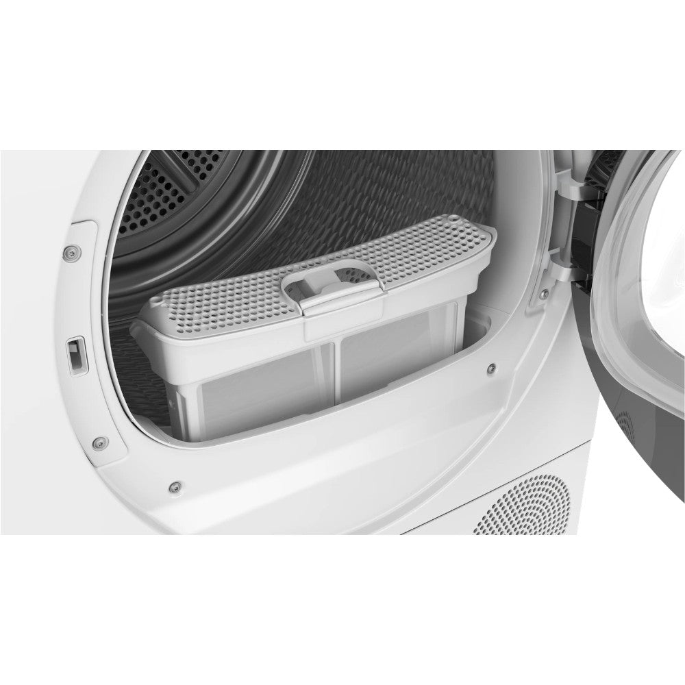 Asciugatrice Bosch WQG241000 9 kg A pompa di calore classe E bianco