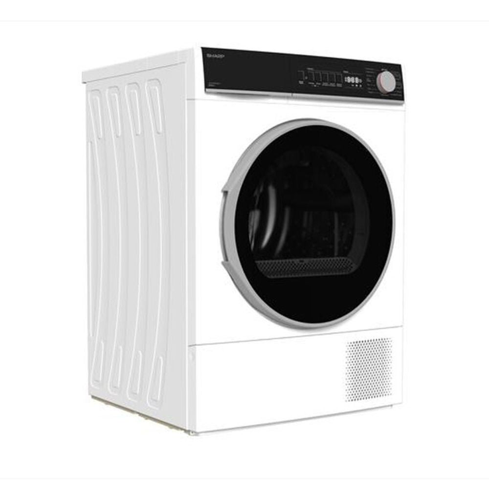 Asciugatrice Sharp KDNHB0S7GWD 10 kg con pompa di calore bianco classe D