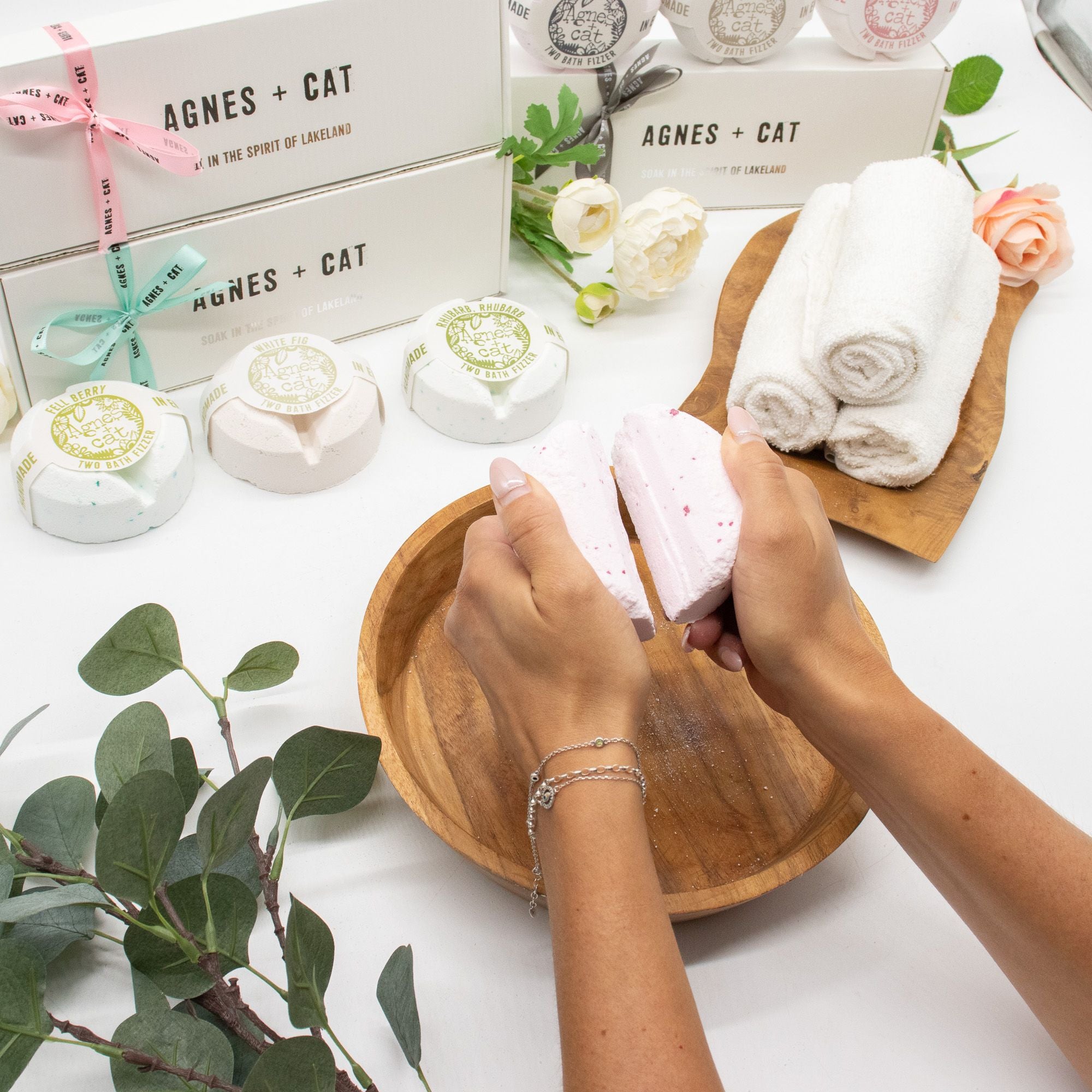 Agnes + Cat Secret Garden Bath Fizzer Gift Set