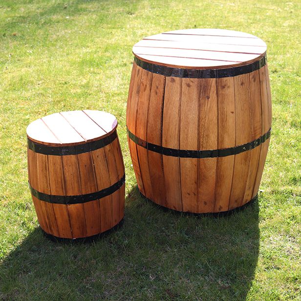 Beer Barrel Stool - Natural