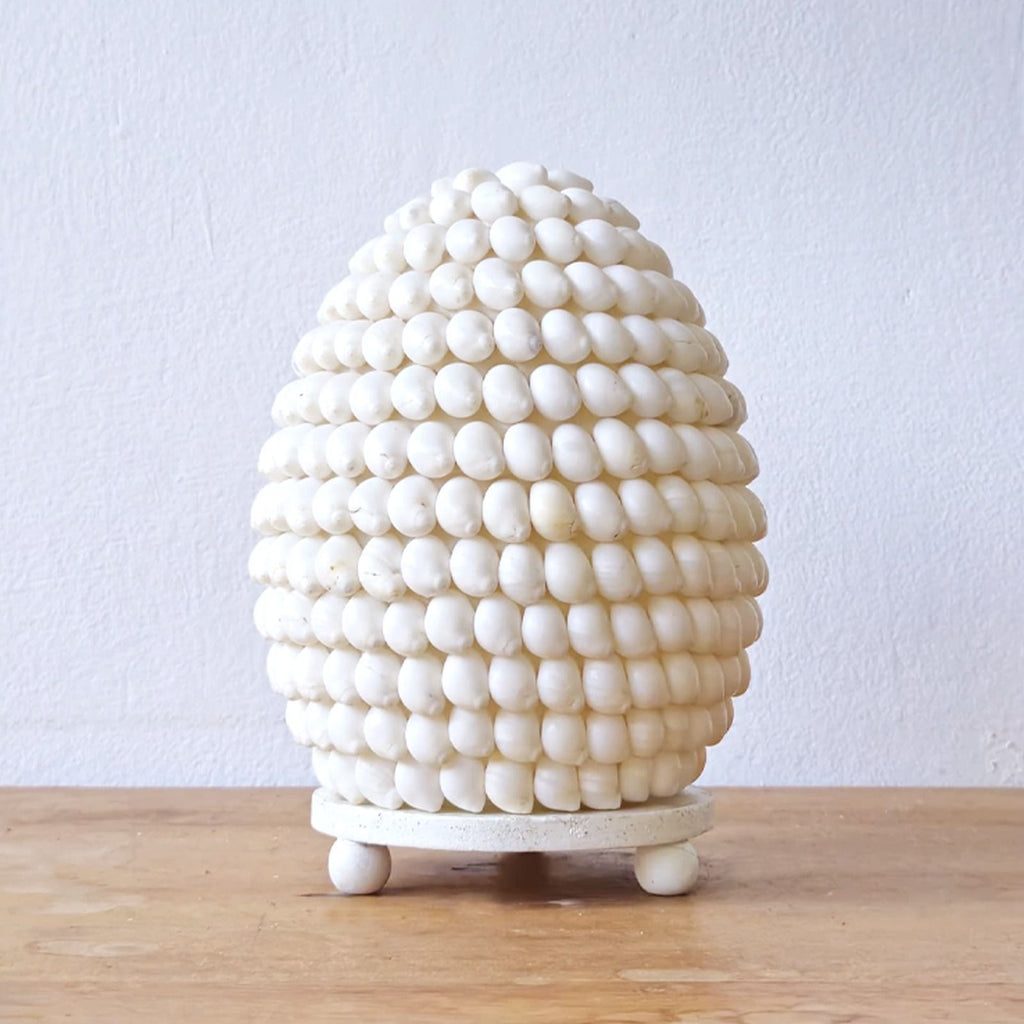 Boho Sea Shell Lamp - Buting Shell Oval - 15cm