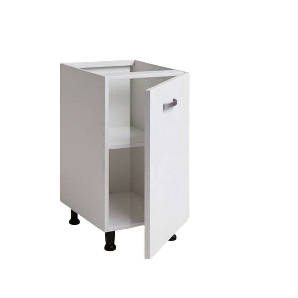 Base cucina 30x60x82h bianco frassinato