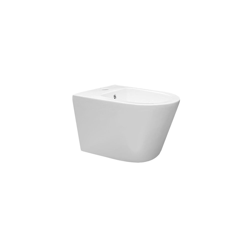 Bidet sospeso YJ-1385 49x36.5x32 cm. bianco lucido