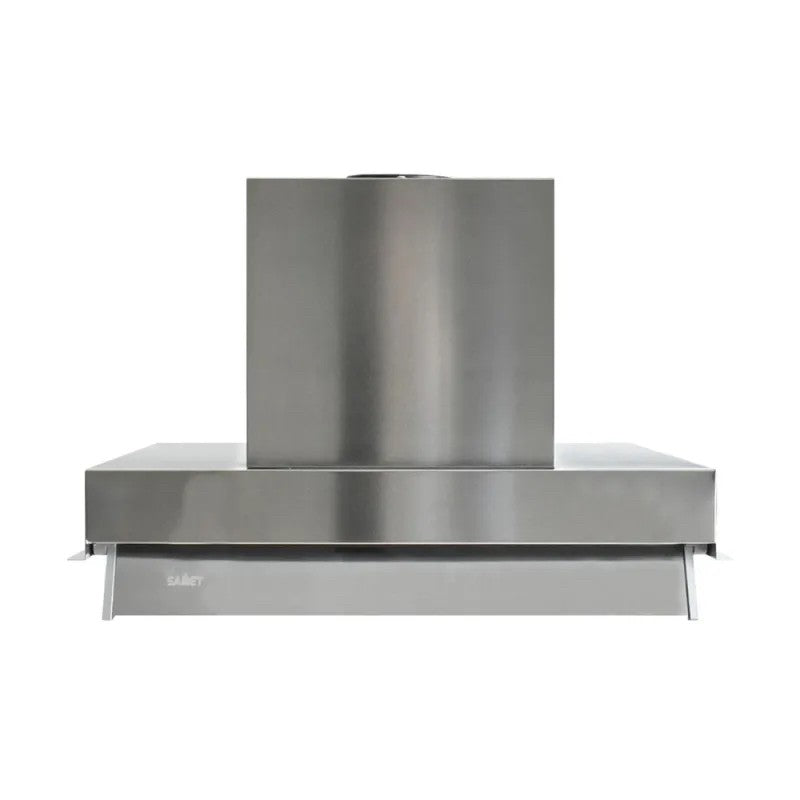 Cappa integrata sottopensile Samet Kripto60 luce led 3 livelli velocitÃ  inox classe D